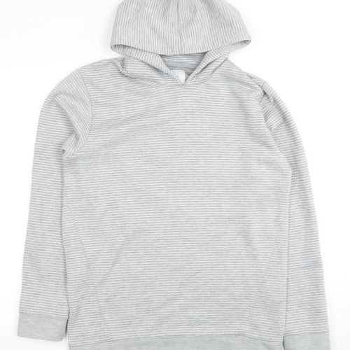 Jack & Jones Men's Grey Pullover Hoodie M