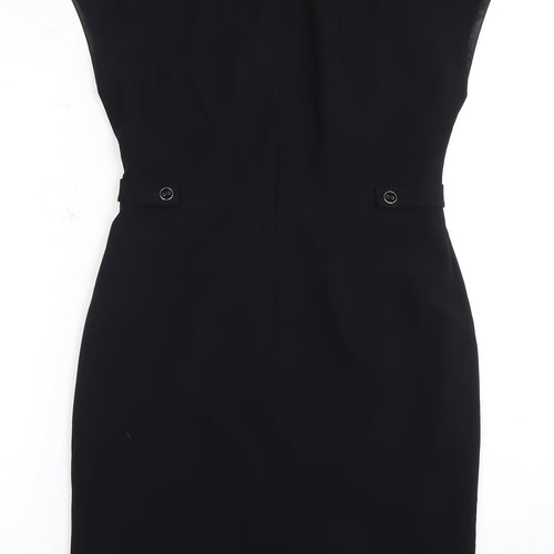 T.M. Lewin Women's Black Sheath Dress Size 10