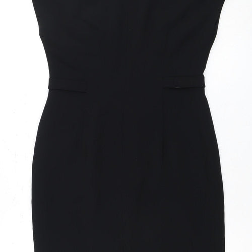 T.M. Lewin Women's Black Sheath Dress Size 10