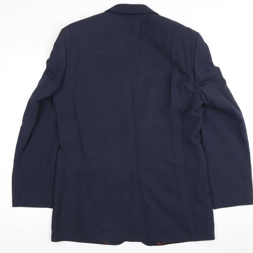 Pierre Cardin Men's Blue Suit Jacket 40R Business Formal