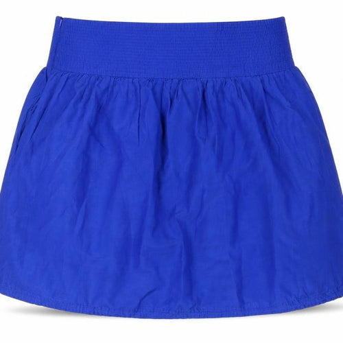 DKNY Jeans Women's Blue Silk Cotton Skirt Size 8