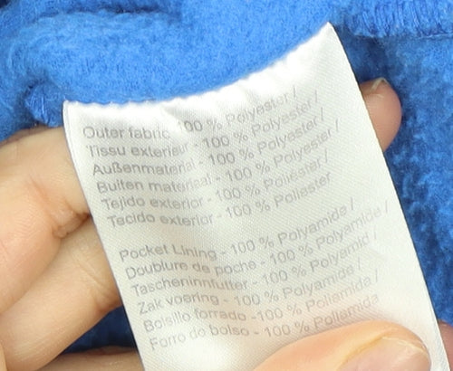 Regatta Women's Blue Fleece Jacket Size 14