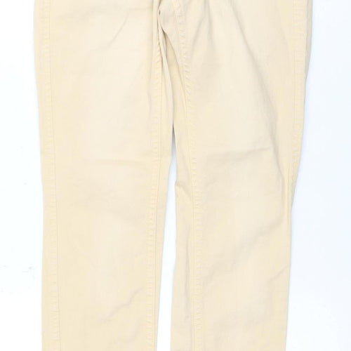 Tommy Hilfiger Women's Beige Straight Jeans 26/30