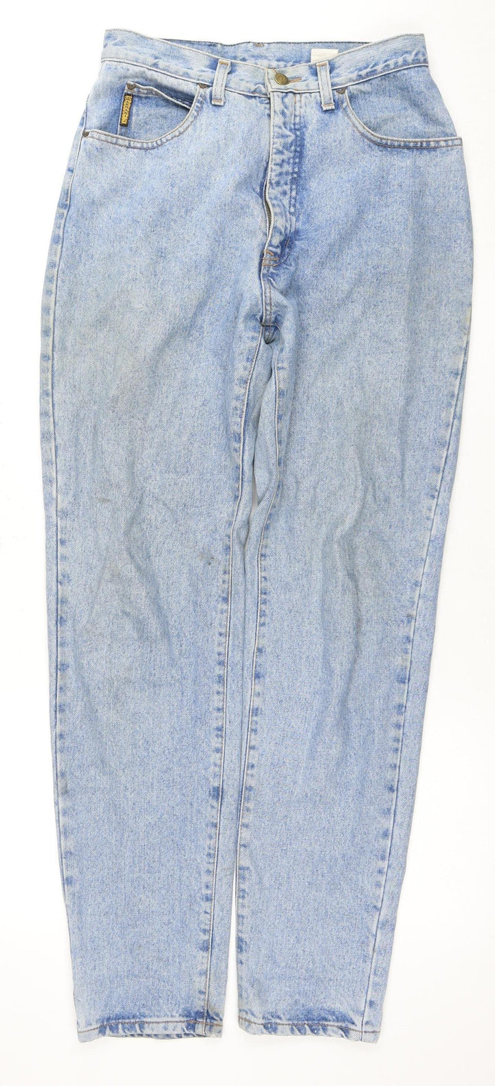 SiminT Women's Blue Mom Jeans, Size M, Vintage Denim