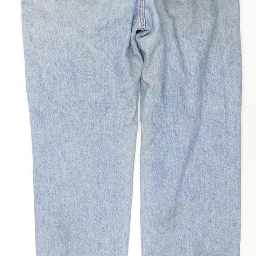 SiminT Women's Blue Mom Jeans, Size M, Vintage Denim