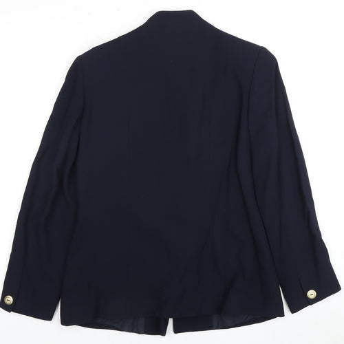 Viyella Women's Petite Navy Blazer Size 8