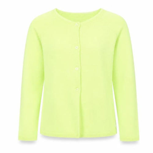 Joules Girls Green Cardigan 10 Years Acrylic Cotton