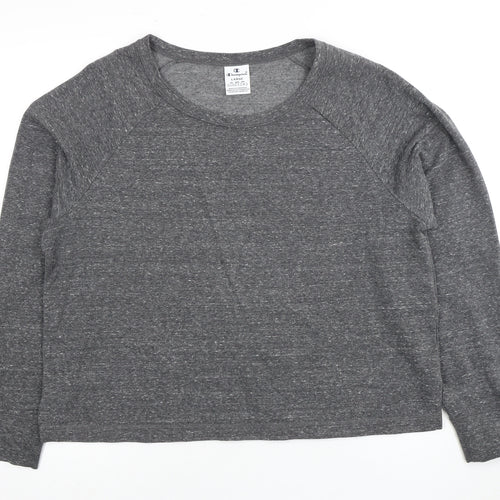 Champion Unisex Grey Sweatshirt Large Crew Neck