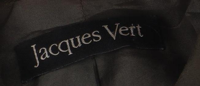 Jacques Vert Women's Brown Zip Jacket, Size 16