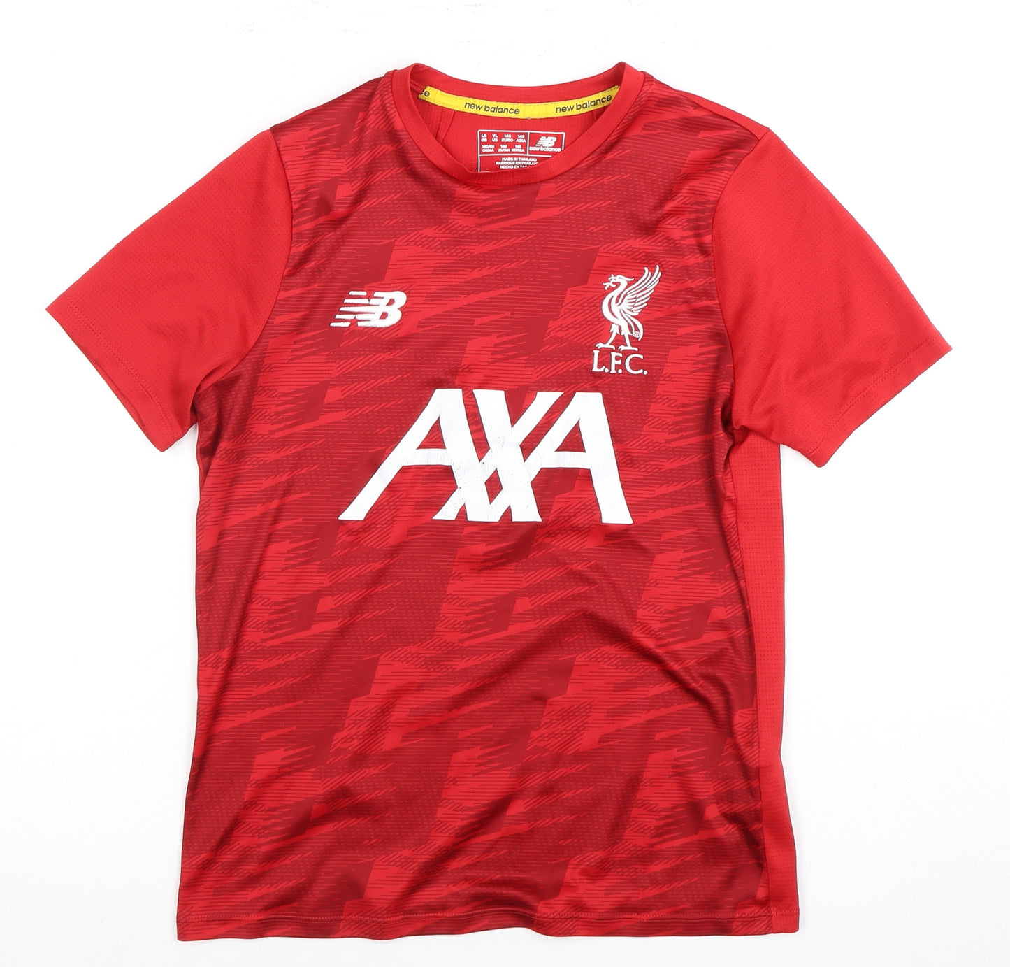 New Balance Boys Red Football Jersey T-Shirt Size 14