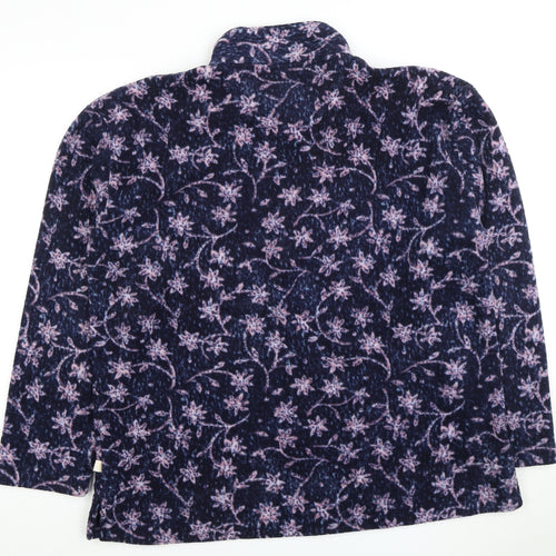 Country Rose Women's Multicoloured Zip Sweatshirt, Size 18