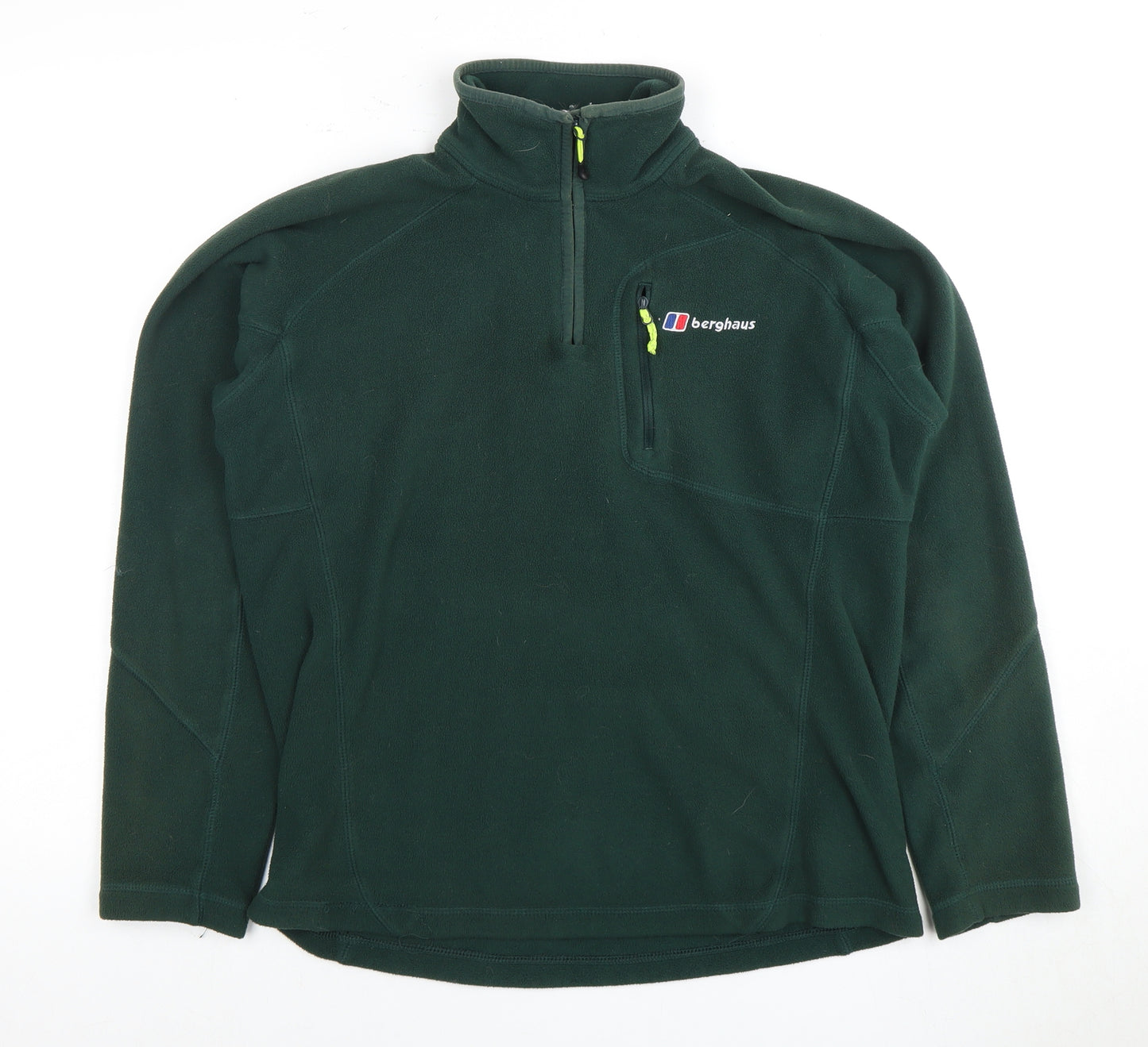 Berghaus Men's Green Fleece Zip Sweatshirt M
