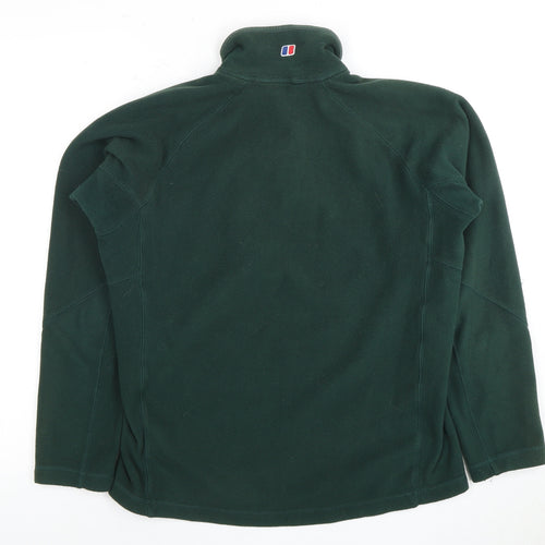Berghaus Men's Green Fleece Zip Sweatshirt M