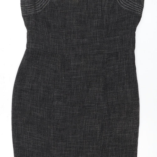 Jaeger Women's Black Dress Size 12, Zip Closure