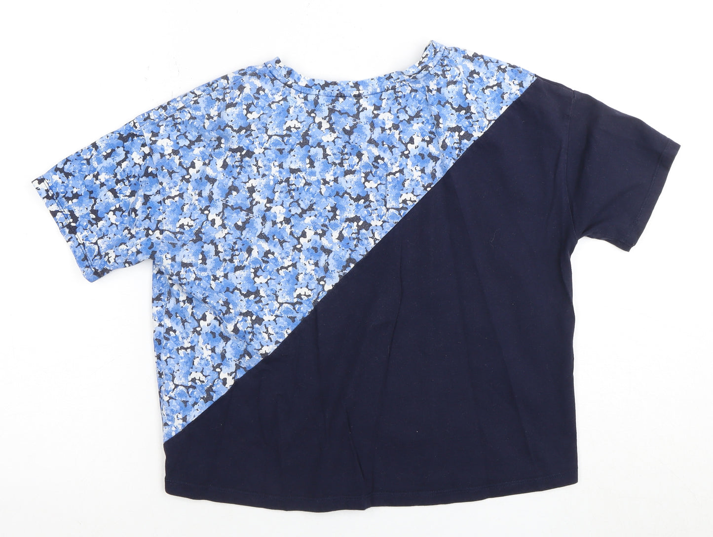 Athleisure by Rattray Women's Blue Floral T-Shirt S