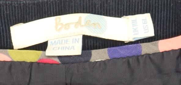 Boden Women's Blue Sheath Dress, Size L, Cotton