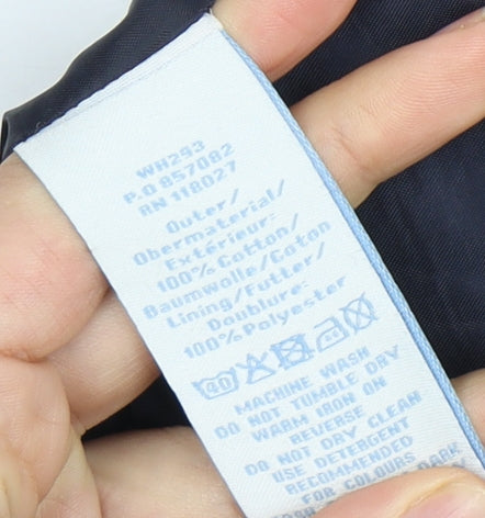 Boden Women's Blue Sheath Dress, Size L, Cotton