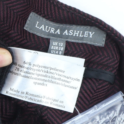 Laura Ashley Women's Multicoloured Trousers Size 12