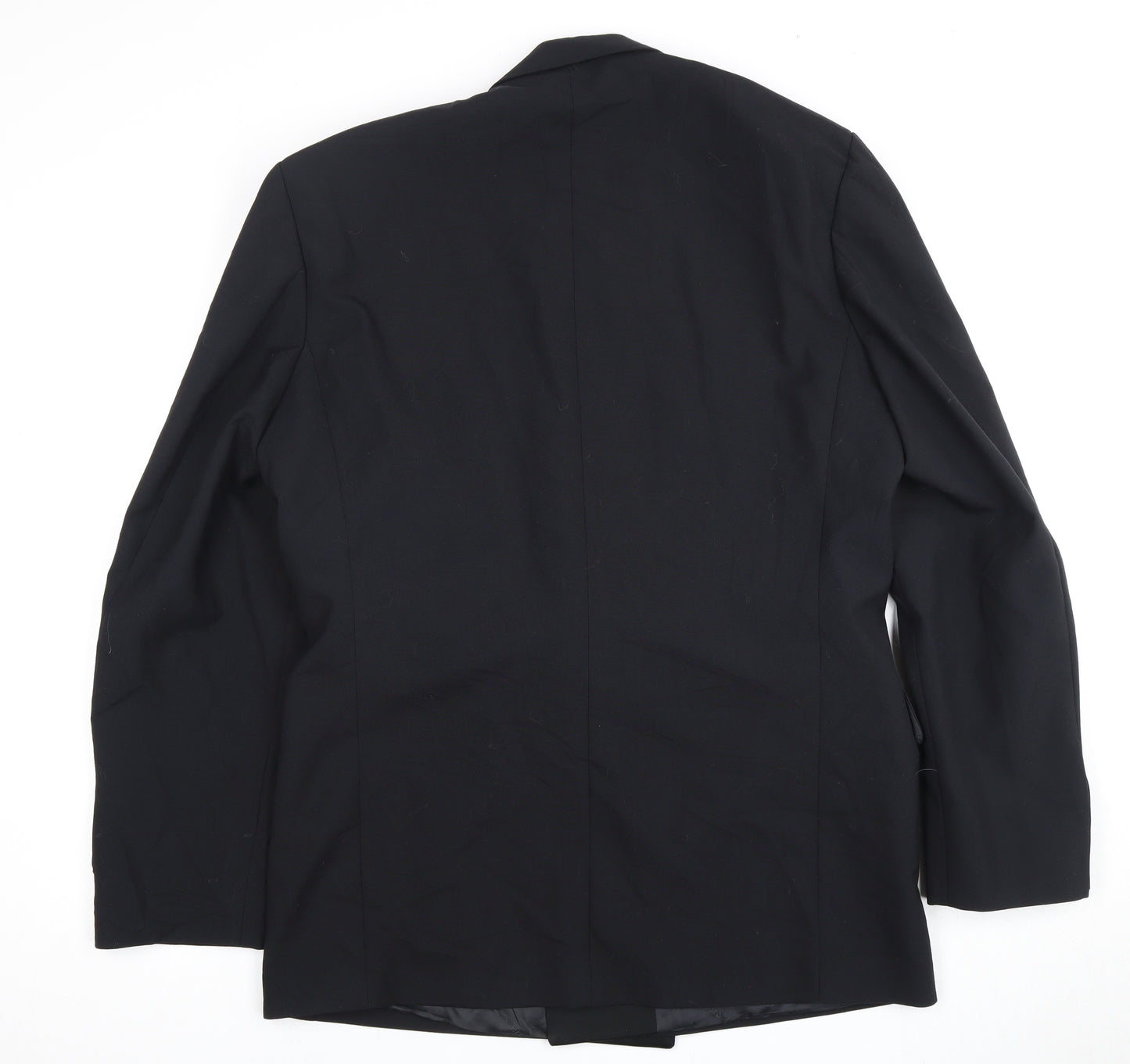 Pierre Cardin Men's Black Tuxedo Blazer 40L Peak Lapel Classic