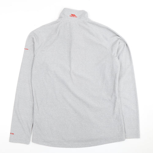 Trespass Grey Pullover Unisex Sweatshirt, Size 6, High Neck