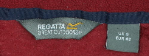 Regatta Men's Red 1/2 Zip Fleece Sweatshirt S