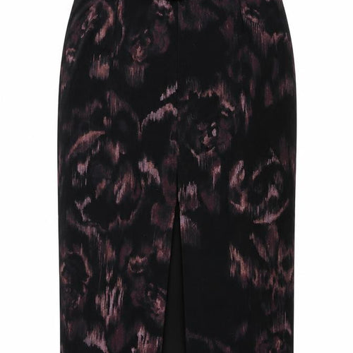 Jigsaw Women's Black Floral Pencil Skirt Size 10