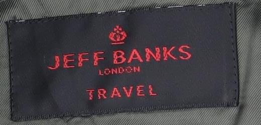 Jeff Banks Men's Grey Blazer 38 Regular