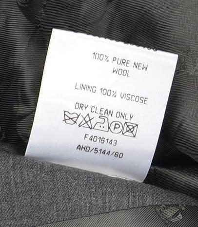 Jeff Banks Men's Grey Blazer 38 Regular