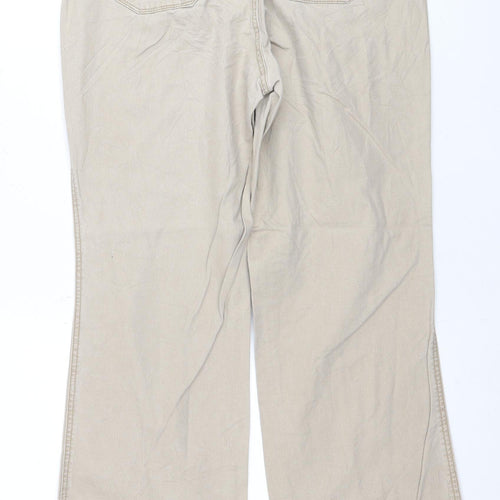 Dockers Women's Beige Chino Trousers Size 8