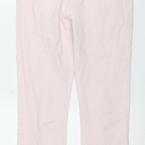 White Stuff Women’s Pink Cropped Jeans Size 12