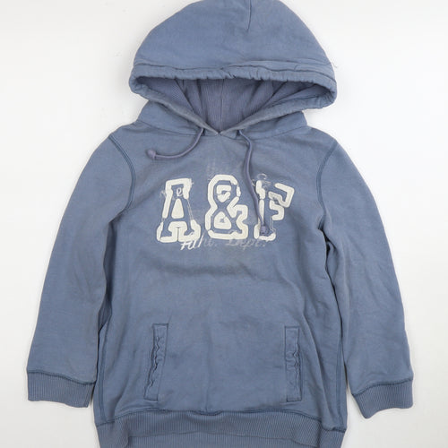 Abercrombie & Fitch Boys Blue Pullover Hoodie Size M