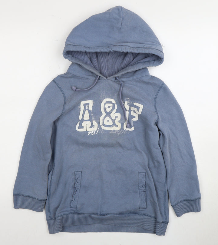 Abercrombie & Fitch Boys Blue Pullover Hoodie Size M
