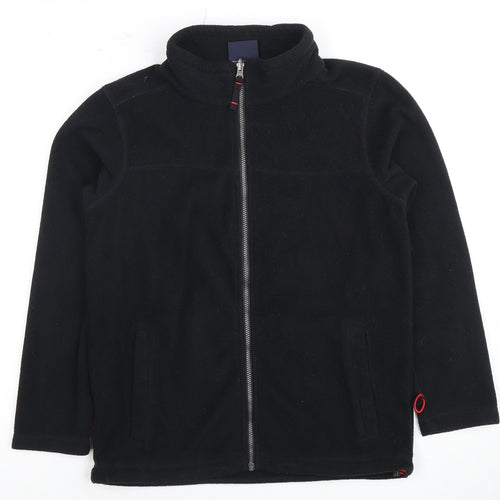 Tog Twenty Four Boys Black Polyester Basic Jacket 9-10 Years