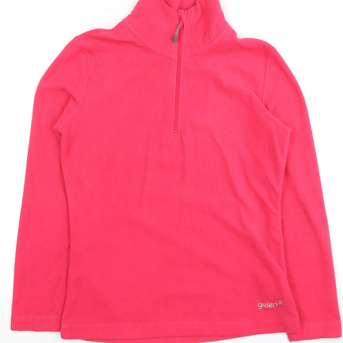 Gelert Women's Pink Fleece Pullover, Size 8