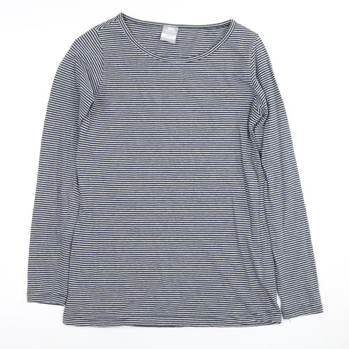 Trespass Women's Blue Striped XS Long Sleeve T-Shirt
