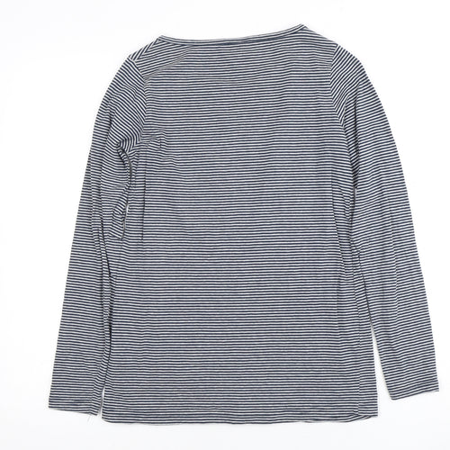 Trespass Women's Blue Striped XS Long Sleeve T-Shirt