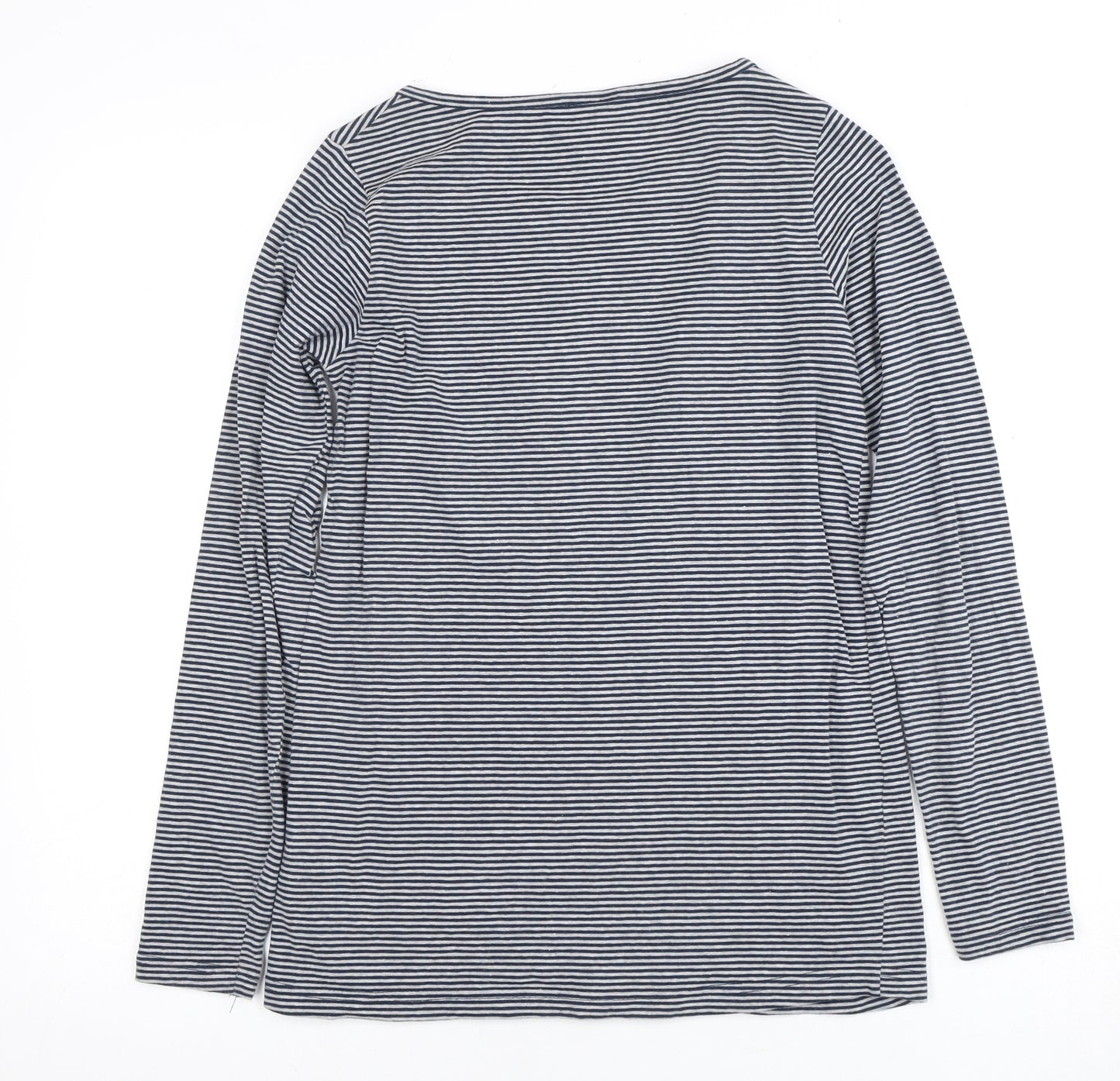 Trespass Women's Blue Striped XS Long Sleeve T-Shirt