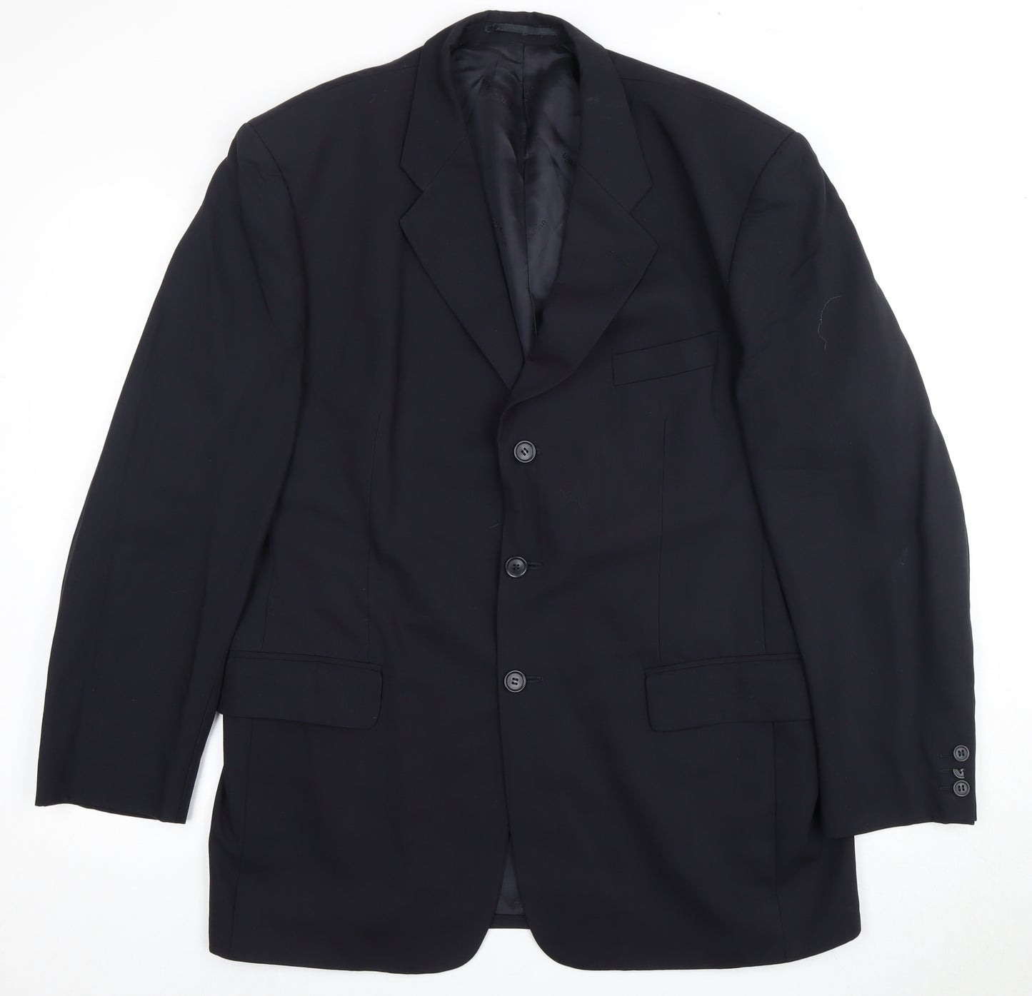 Pierre Cardin Men's Blue Suit Jacket Size 42R Classic Fit