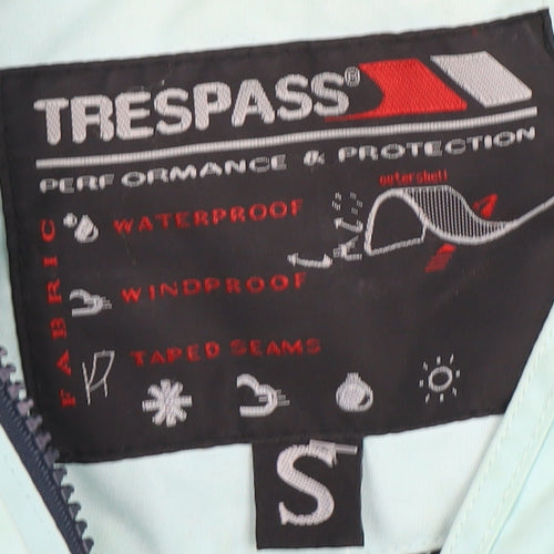 Trespass Women's Green Waterproof Parka Jacket S