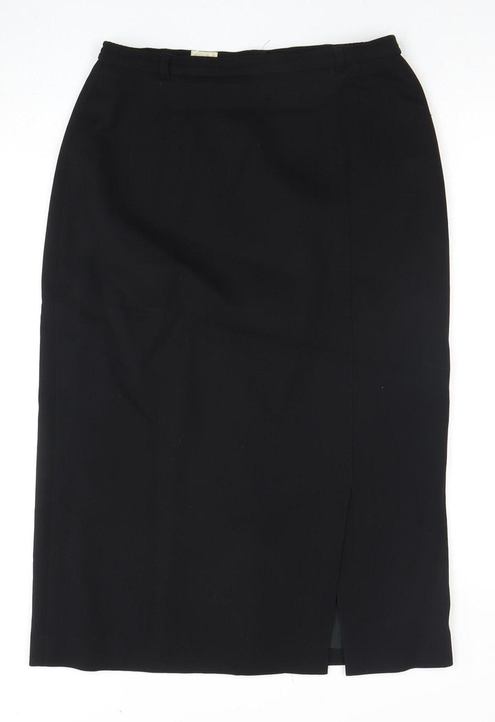 Viyella Women's Black Pencil Skirt Size 10