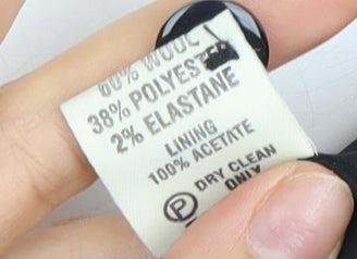 Viyella Women's Black Pencil Skirt Size 10