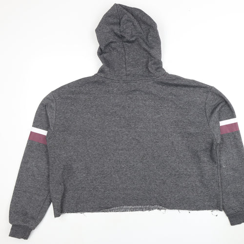 Harry Potter Women's Grey Hoodie, Size 18, Hogwarts Design