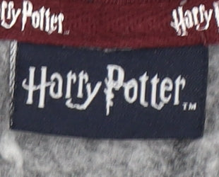 Harry Potter Women's Grey Hoodie, Size 18, Hogwarts Design