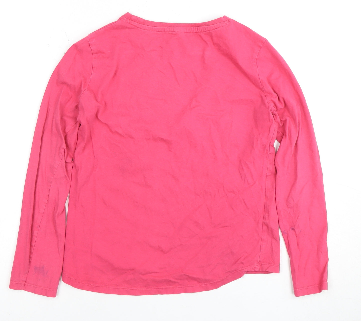 JoJo Siwa Girls Pink Graphic Print Long Sleeve T-Shirt