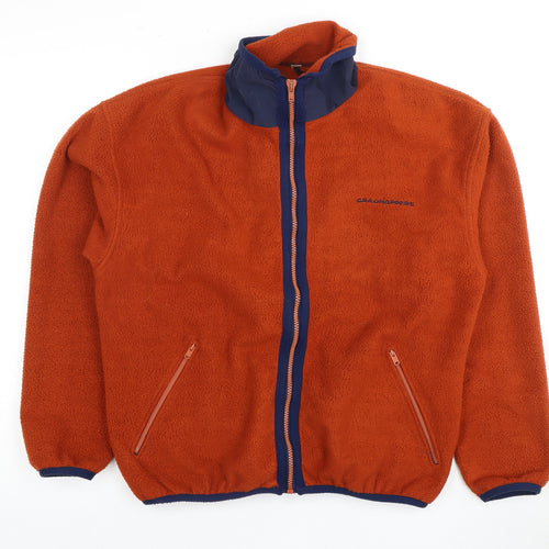 Craghoppers Men's Orange Fleece Jacket S - Full Zip Outdoor