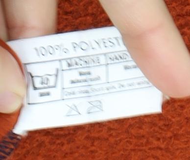 Craghoppers Men's Orange Fleece Jacket S - Full Zip Outdoor