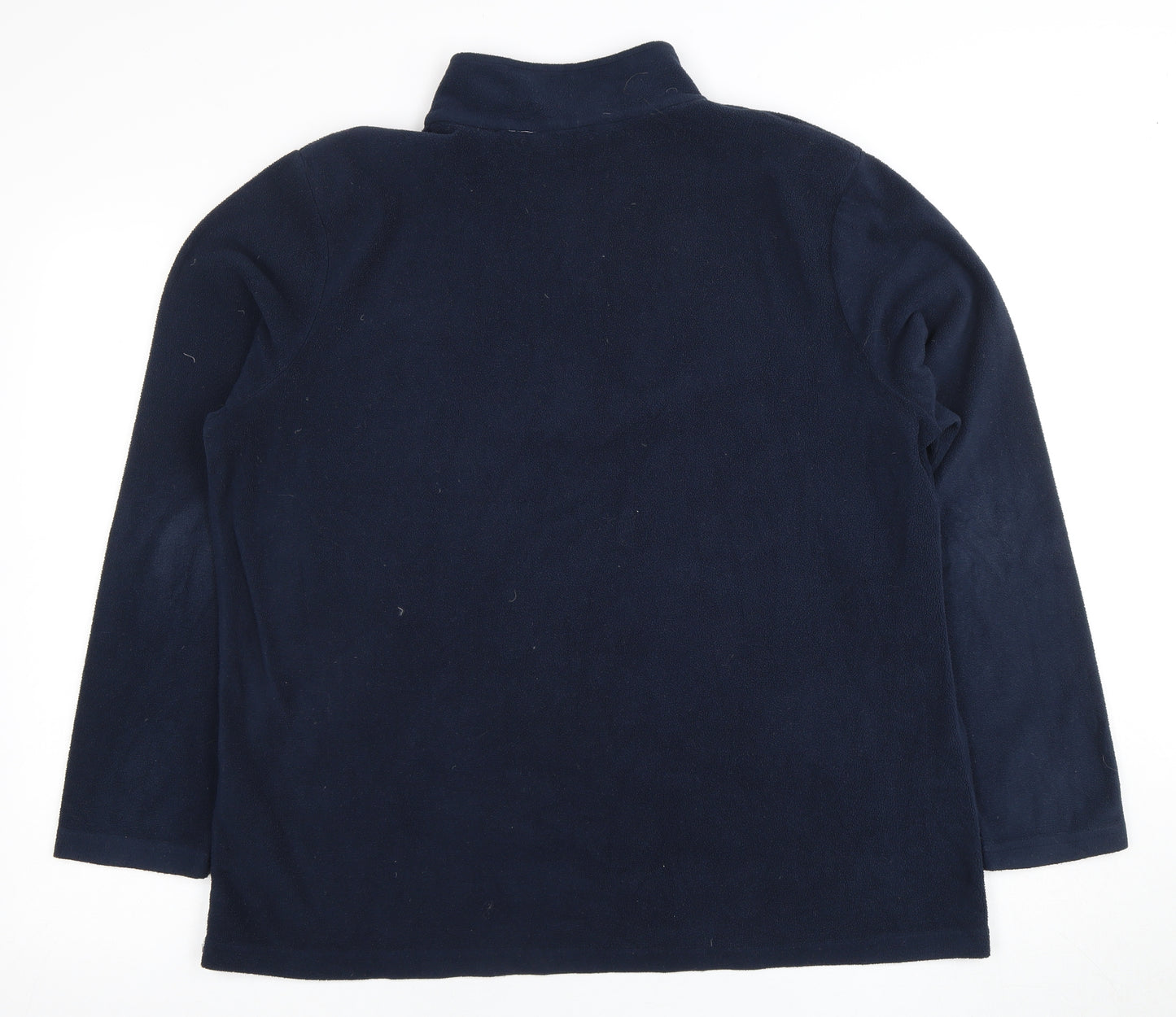 Regatta Women's Blue High Neck Fleece Sweatshirt 18