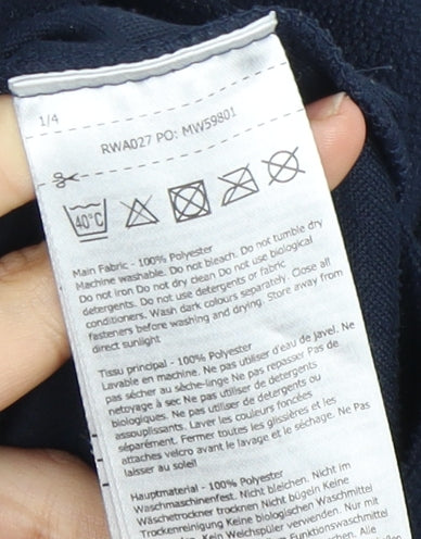 Regatta Women's Blue High Neck Fleece Sweatshirt 18