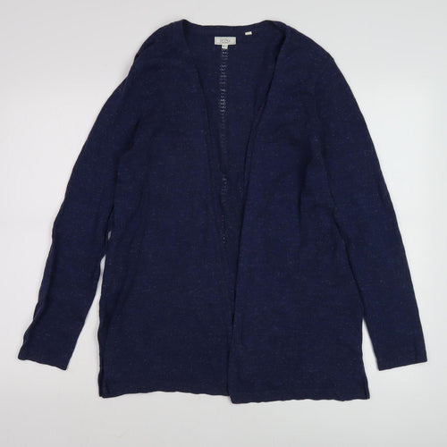 Fat Face Women's Blue Cardigan Size 14 Casual Knit