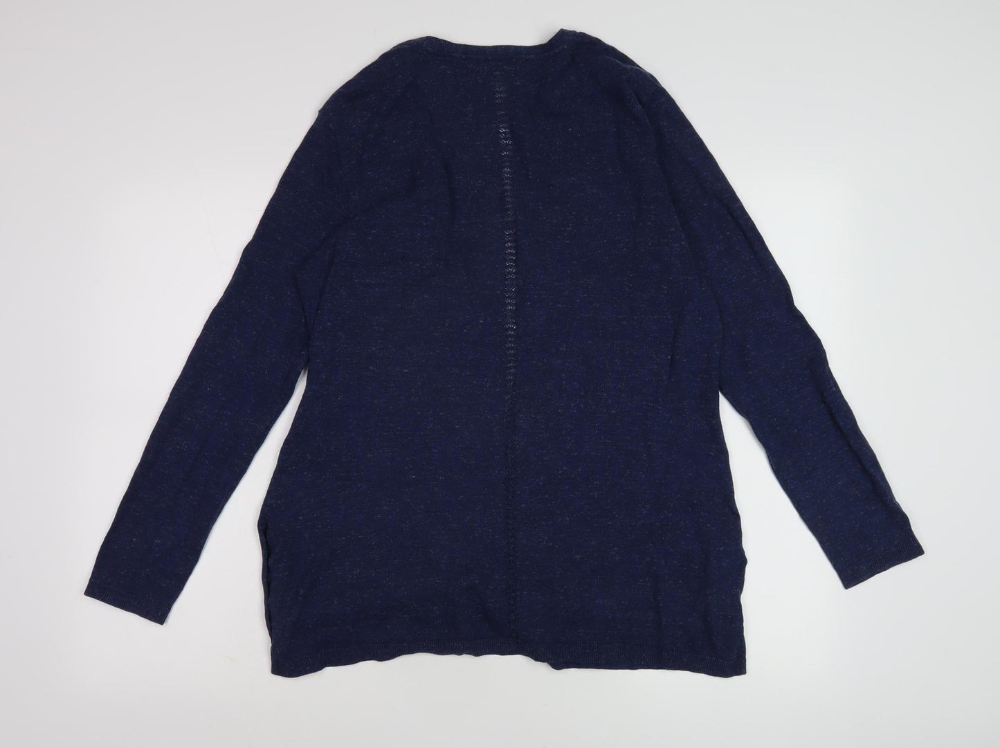 Fat Face Women's Blue Cardigan Size 14 Casual Knit